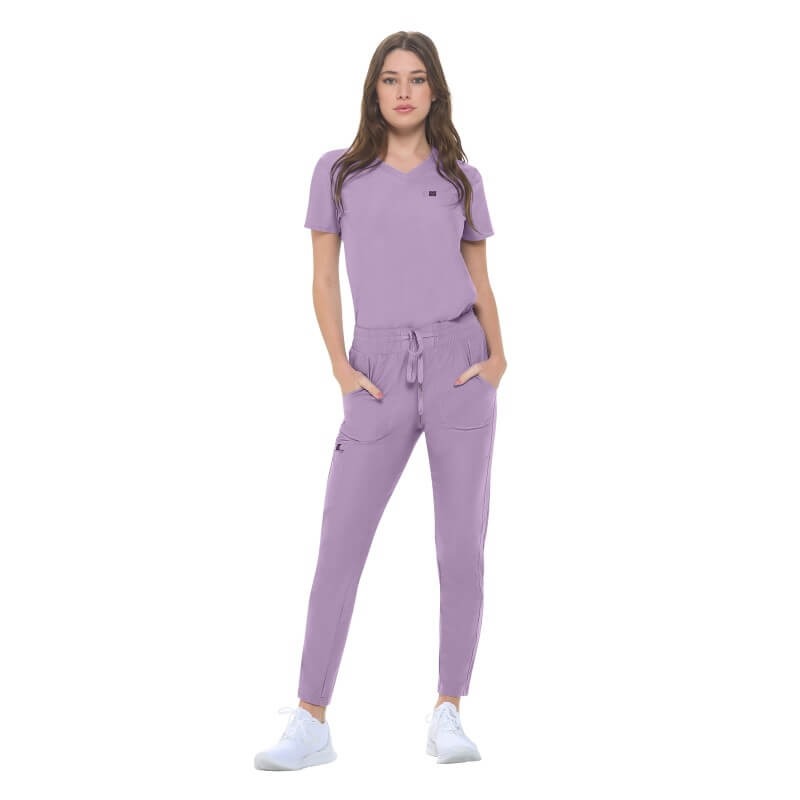 WOMEN’S ULTRA STRETCH FORM FITTING SCRUB SET (STYLE# 8600SET)