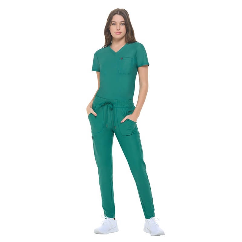 WOMEN’S ULTRA STRETCH FORM FITTING SCRUB SET (STYLE# 8600SET)