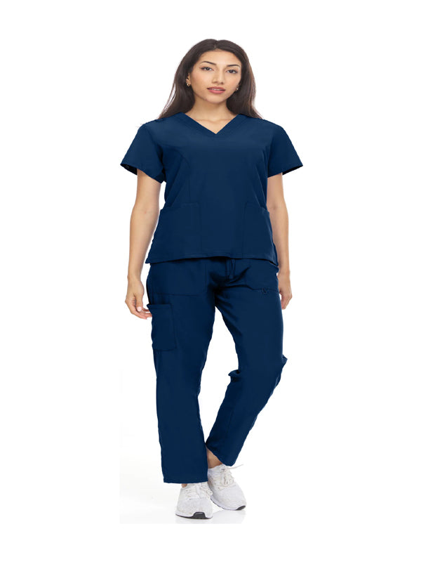 3052 Cargo Straight leg Stretch Scrub Sets - kenziesscrubsllc.com