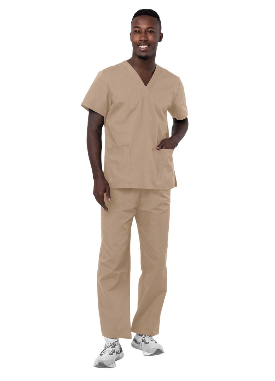 Unisex Drawstring Scrub Set