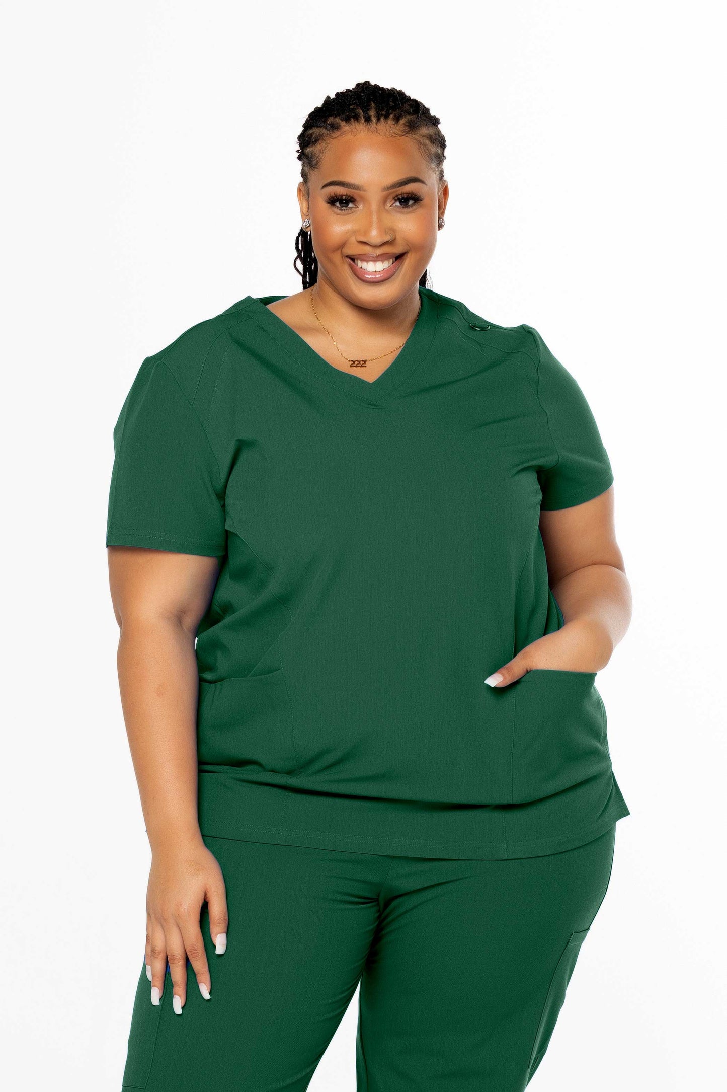 Cscrubs Classic Collection V-Neck Top | Classic Wt3