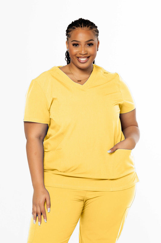 Cscrubs Classic Collection V-Neck Top | Classic Wt3