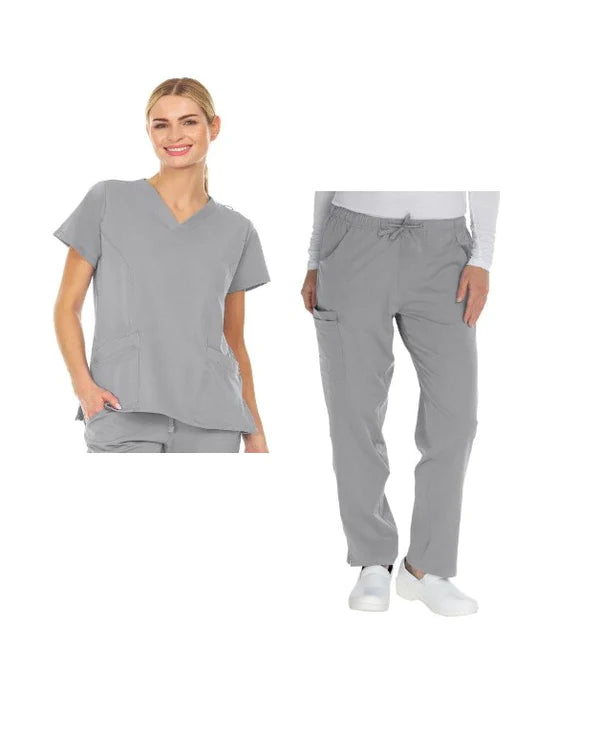 2076- 4 Way Stretch Cargo Set - kenziesscrubsllc.com