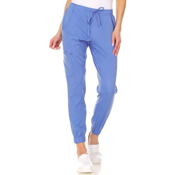 2078-Licensed Stretch Jogger Scrub Pant XS-3X Classic Colors - kenziesscrubsllc.com