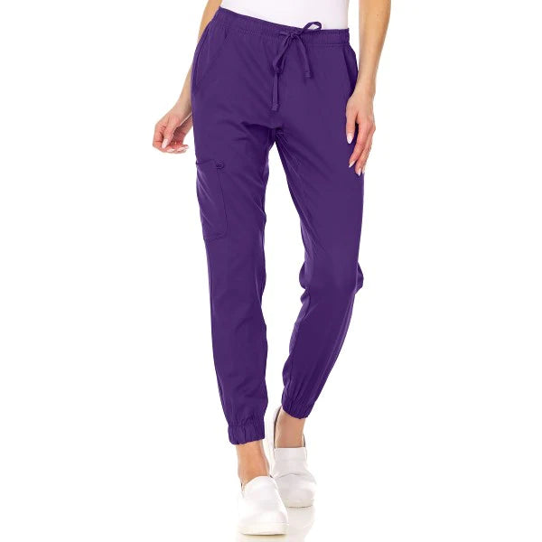 2078-Licensed Stretch Jogger Scrub Pant XS-3X Classic Colors - kenziesscrubsllc.com