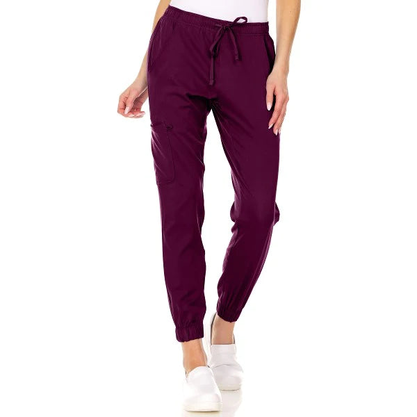 2078-Licensed Stretch Jogger Scrub Pant XS-3X Classic Colors - kenziesscrubsllc.com