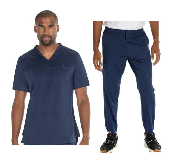 2088-Mens 2 Pc Stretch Set - kenziesscrubsllc.com