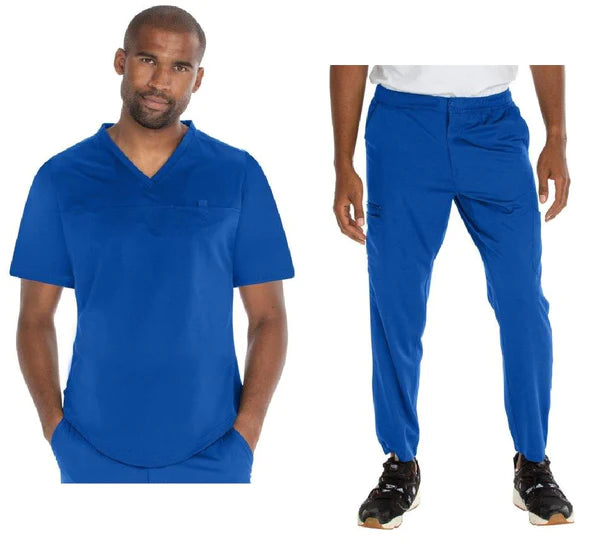 2088-Mens 2 Pc Stretch Set - kenziesscrubsllc.com