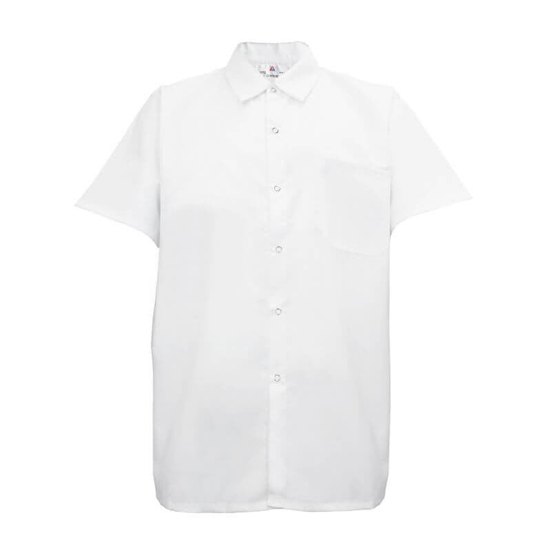 Men’s Kitchen Basic Cook Shirt Short Sleeve