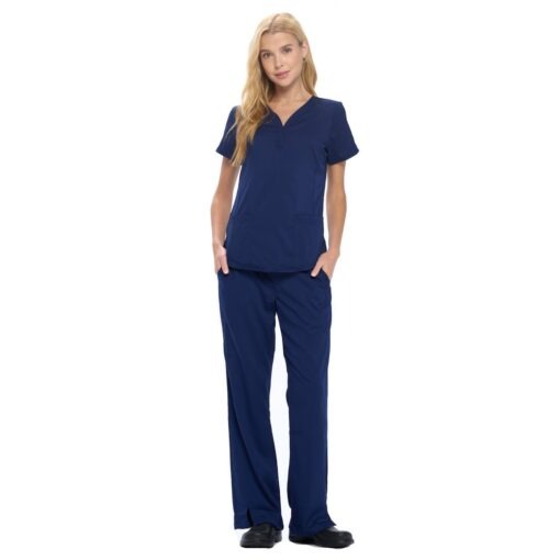 ULTRASOFT STRETCH DROP NECK 2 POCKET SCRUB SET (STYLE# 8200SET)