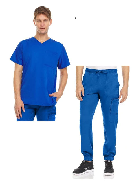 2089-Mens 2 Pc 4 Way Stretch Jogger Set - kenziesscrubsllc.com