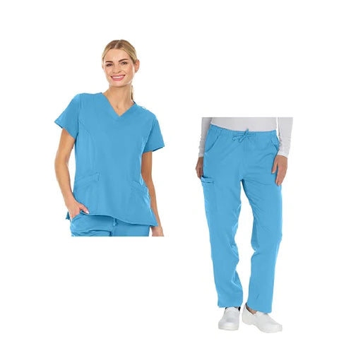 2076- 4 Way Stretch Cargo Set - kenziesscrubsllc.com